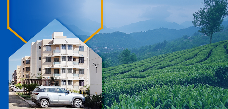 Experience Serene Luxury with Premium Quality Apartments Overlooking Chapramari Forest