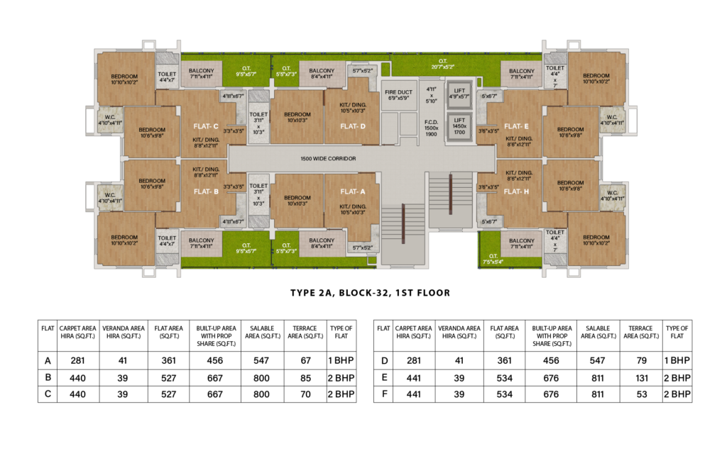 Type-2A Block 32, 1st Floor